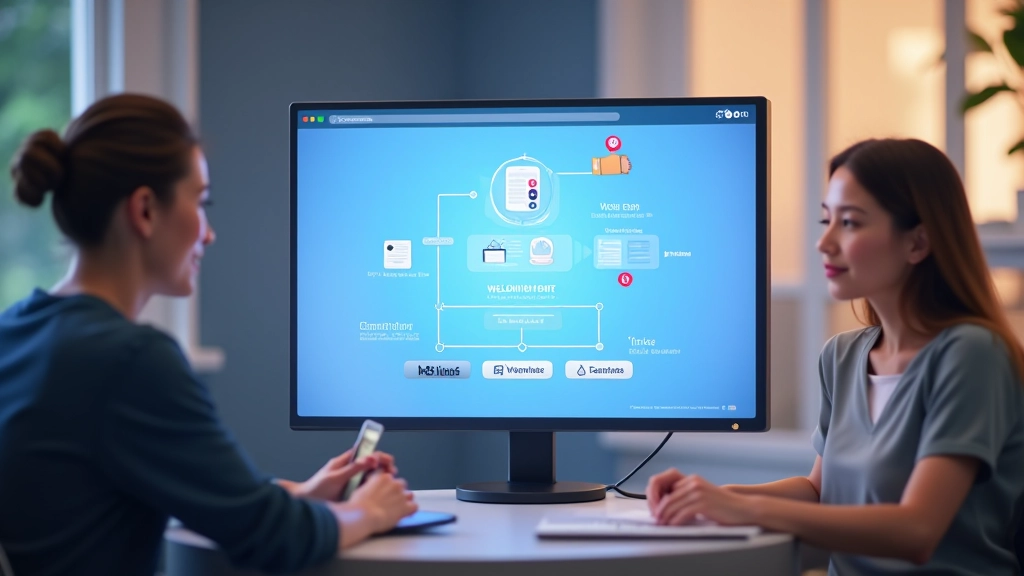 Intuitiver Onboarding-Bildschirm mit progressiver Offenlegung von Funktionen